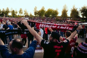 Fans von Bayer Leverkusen